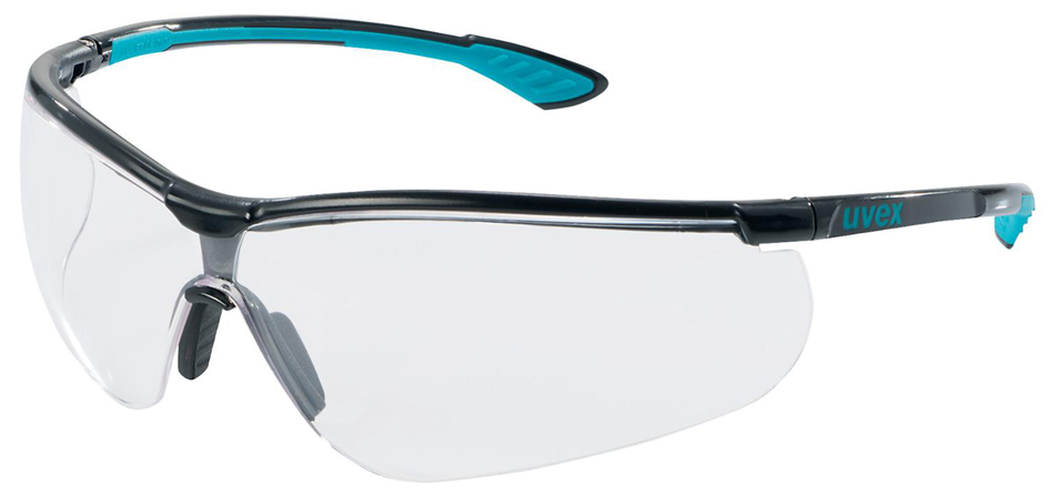uvex Lunettes de protection sport, verres transparents