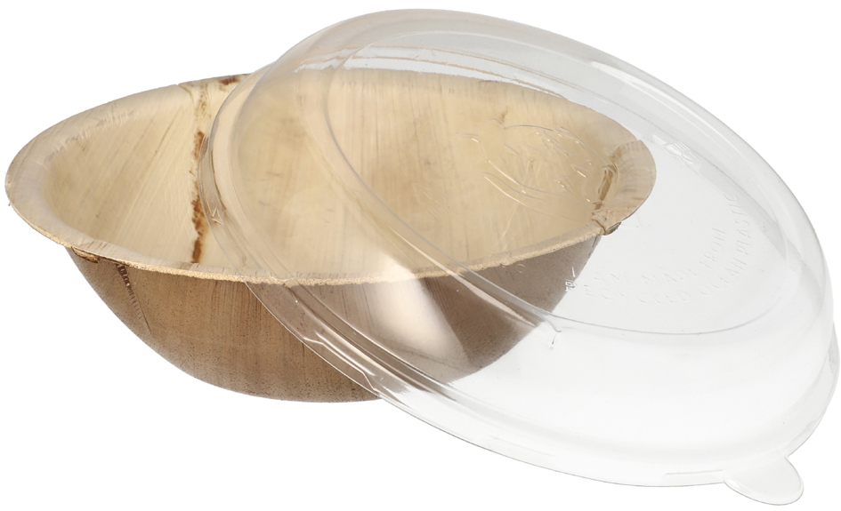 Bols jetables, feuilles de palmiers