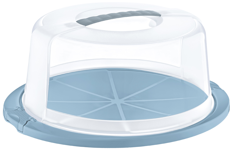 keeeper Cloche à gâteau 'ricardo', rond, nordic-blue