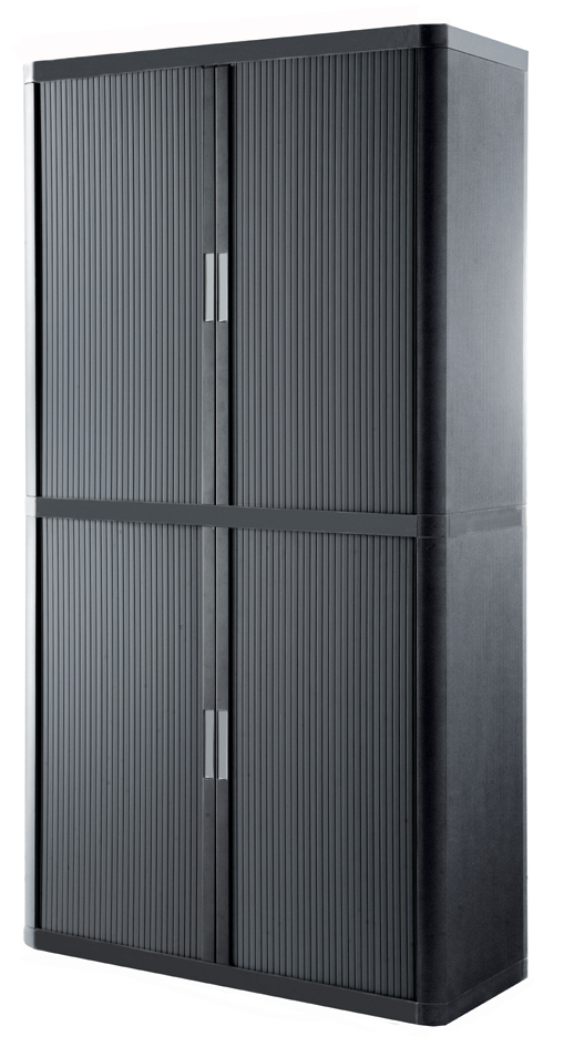 Armoire à rideau, anthracite / anthracite