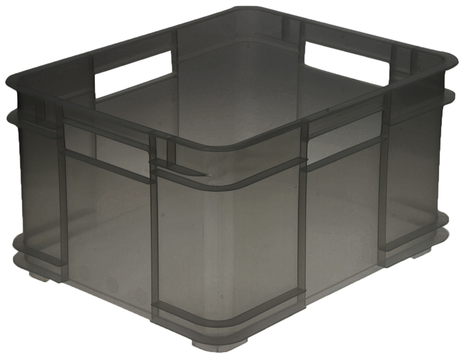 keeeper Caisse de rangement Euro-Box XXL 'bruno', 28 L, gris