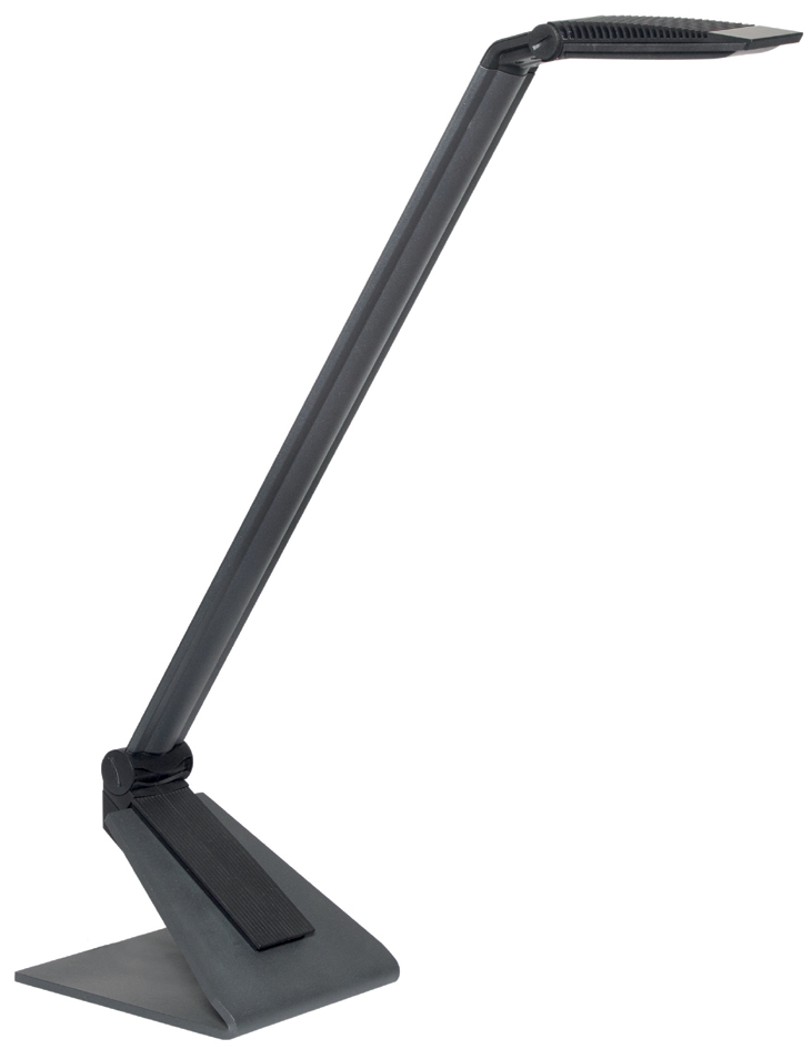 MAUL Lampe de bureau à LED MAULsolaris, socle, anthracite