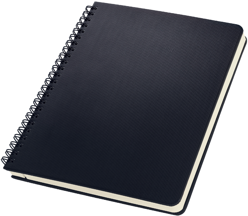 Carnet à spirale Conceptum, noir