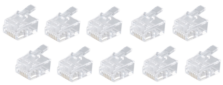 shiverpeaks BASIC-S Connecteur modulaire RJ12, non blindé