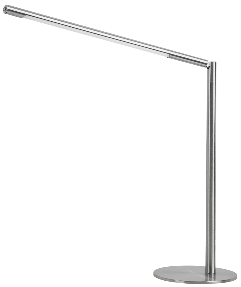 Hansa Lampe de bureau à LED 'Aura', avec socle, argent