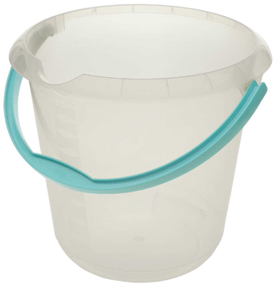 keeeper Seau de nettoyage 'mika', rond, 10 L, transparent