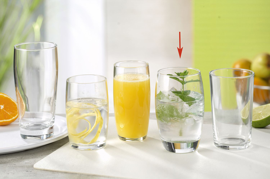 Esmeyer Verre à jus Arcoroc 'CABERNET SALTO', cont. 0,35 l