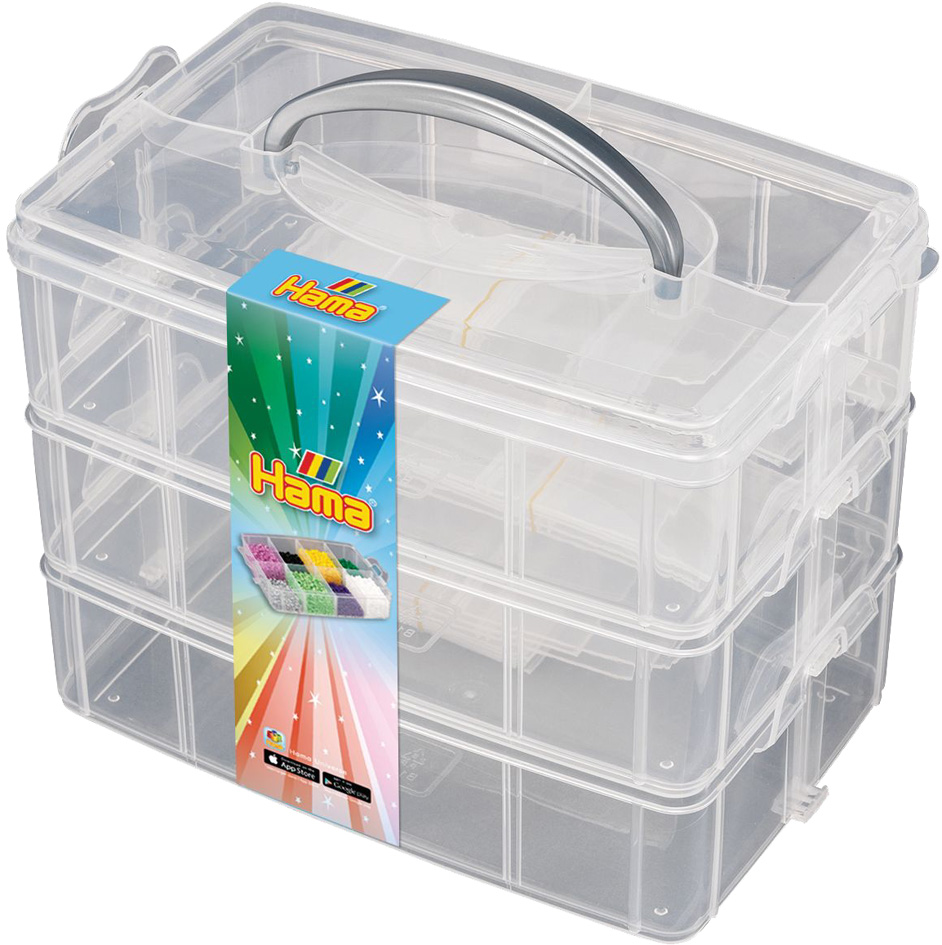 Hama Boîte de rangement pour perles à repasser, non garnie