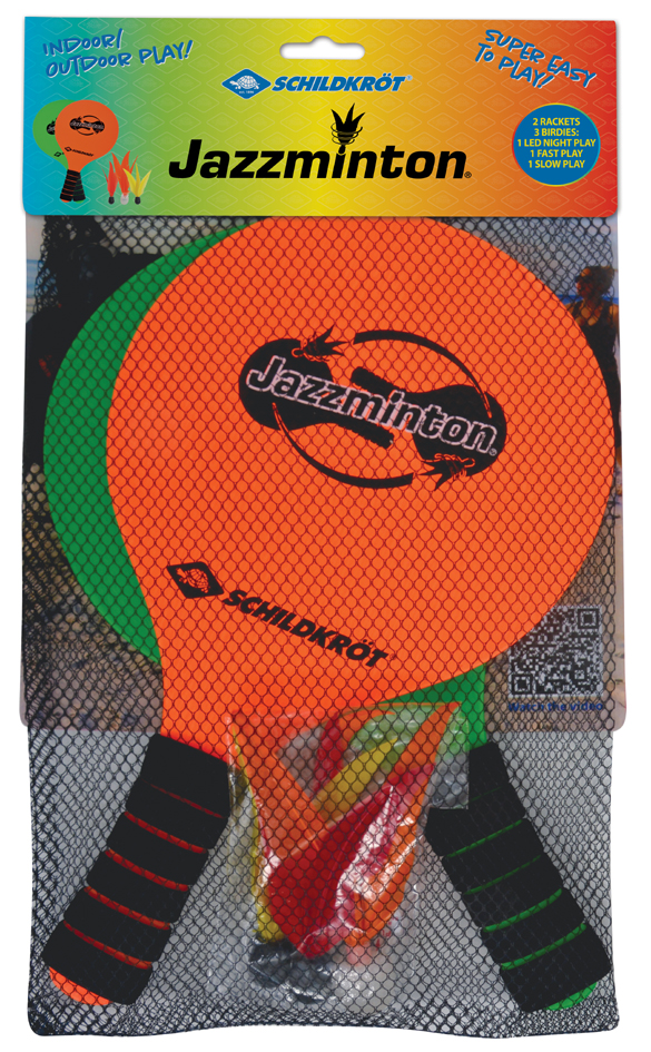 Set de jazzminton, emballage