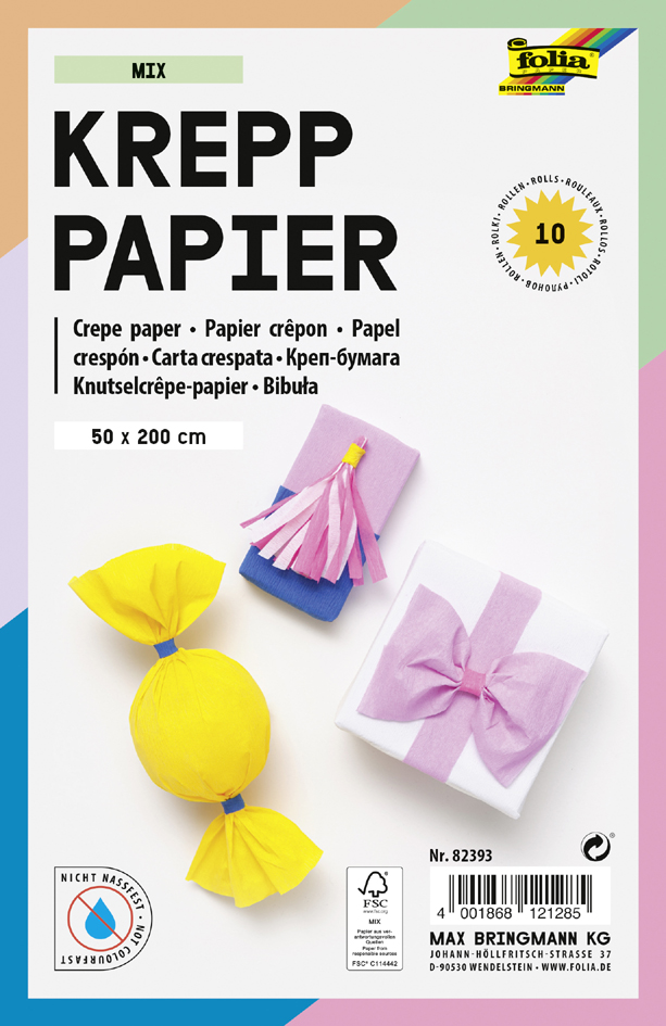 Papiers crépon, sets