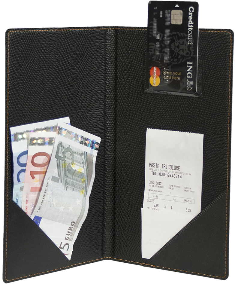 Securit Pochette pour additions TRENDY, noir