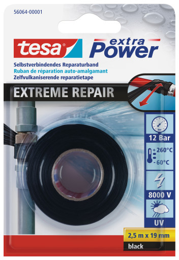 tesa Ruban de réparation 'Extreme Repair Tape', 19 mm x 2,5m