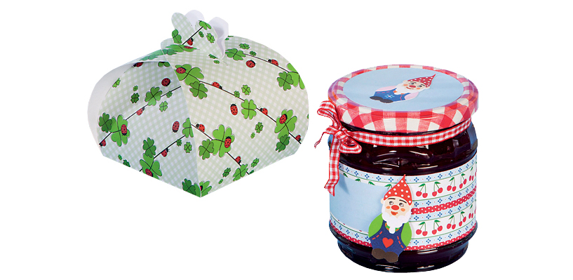 folia Carton à motif 'Jardin', 500 x 700 mm, 270 g/m2