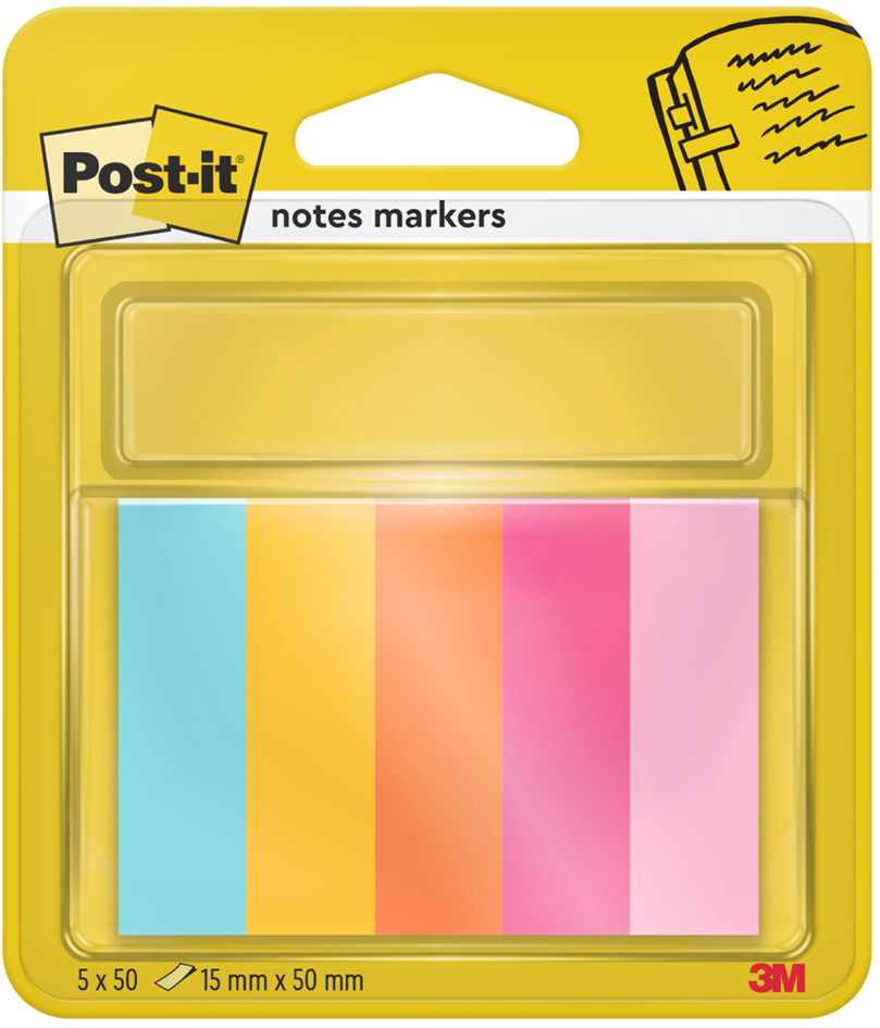 Post-it Marque-page Page Marker, papier, étroit, Beachside