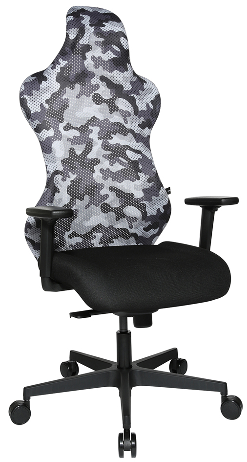 Topstar Chaise de bureau 'Sitness RS Sport', noir/blanc