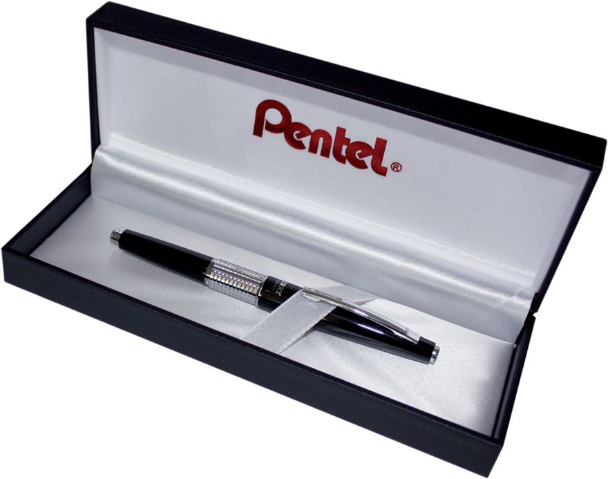 Pentel Porte-mines KERRY P1037, métallique, noir