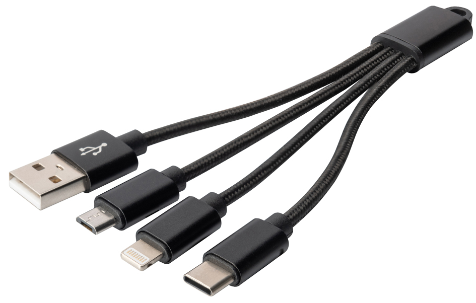 Câbles: 3in1 USB - Lightning