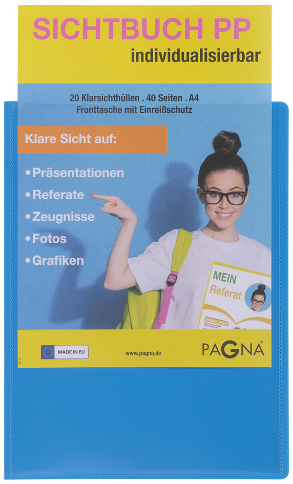 PAGNA Protège-documents de présentation 'School', assorti