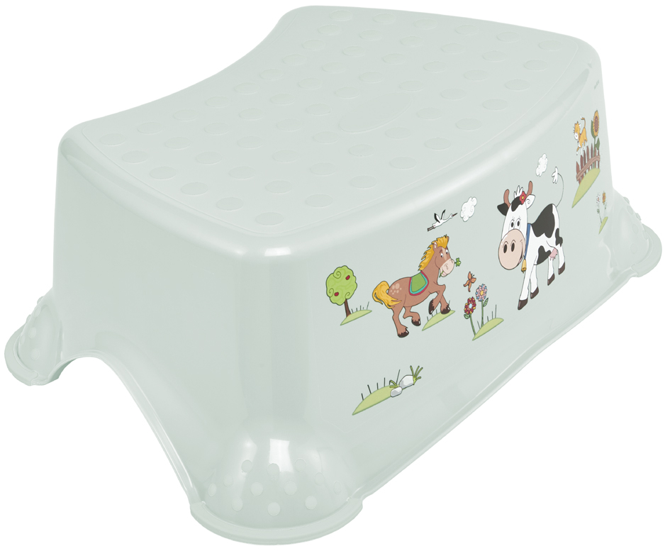 Marchepied "tomek funny farm", soft green