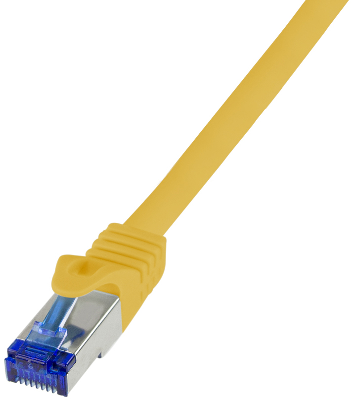 Visuel de référence : Câble patch Ultraflex, Cat. 6A, S/FTP - jaune