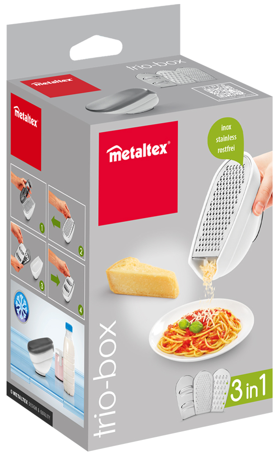 Mandoline universelle Trio-Box, emballage
