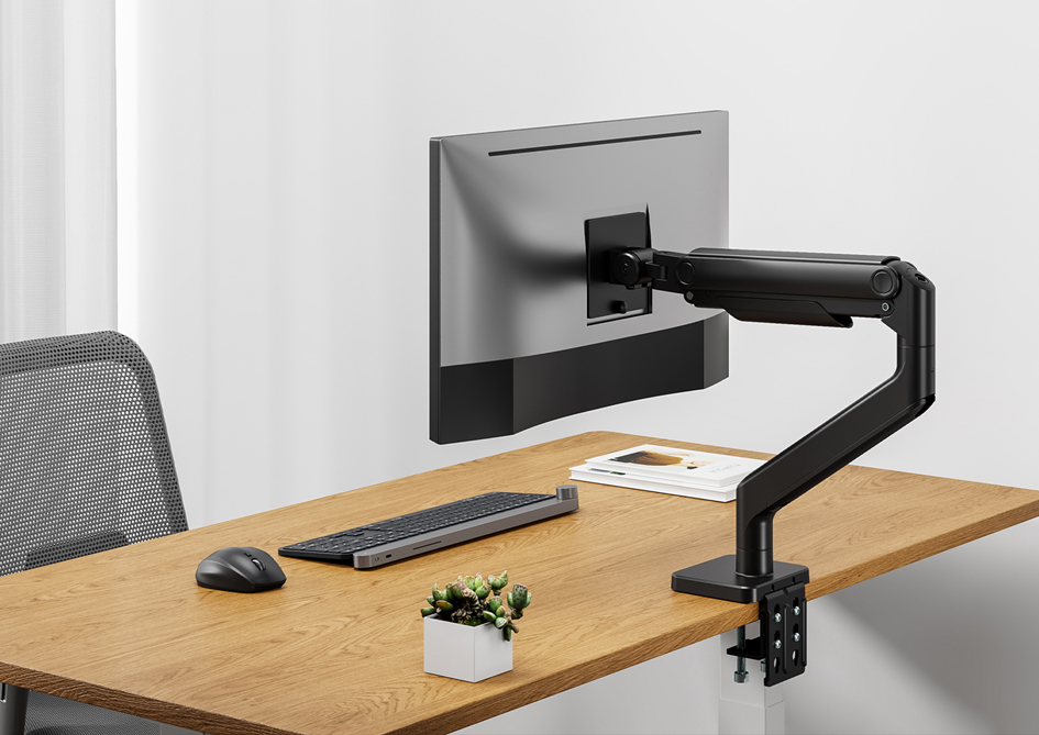 DIGITUS Support pour écran, capacité de charge: 20 kg, noir