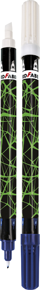 Effaceur, vert fluo / noir