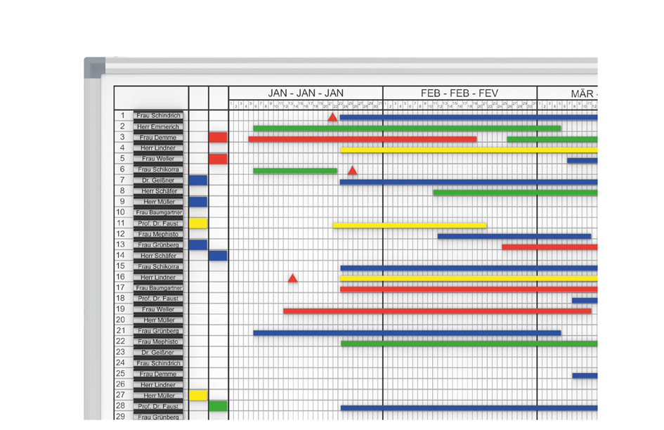 Plannings annuel