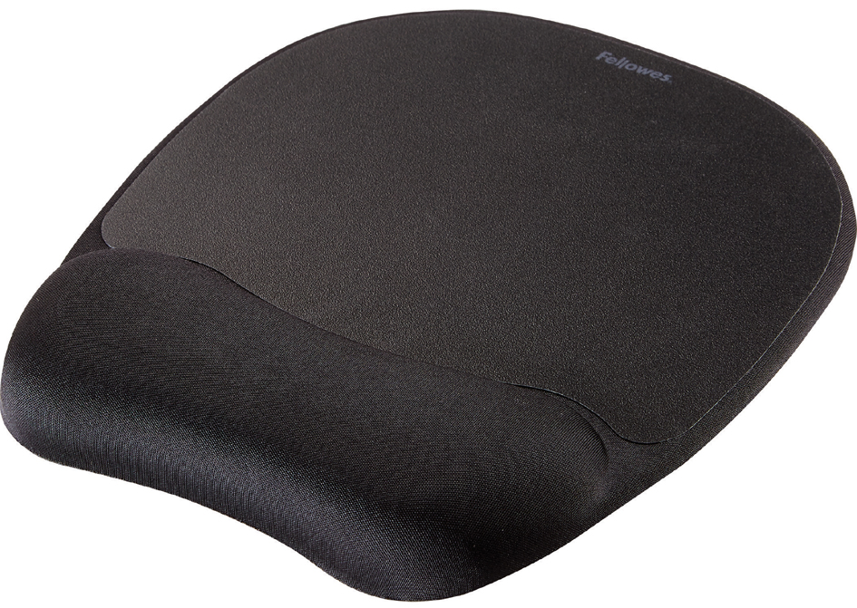 Fellowes Repose-poignet Memory Foam 'Bandes argentées'