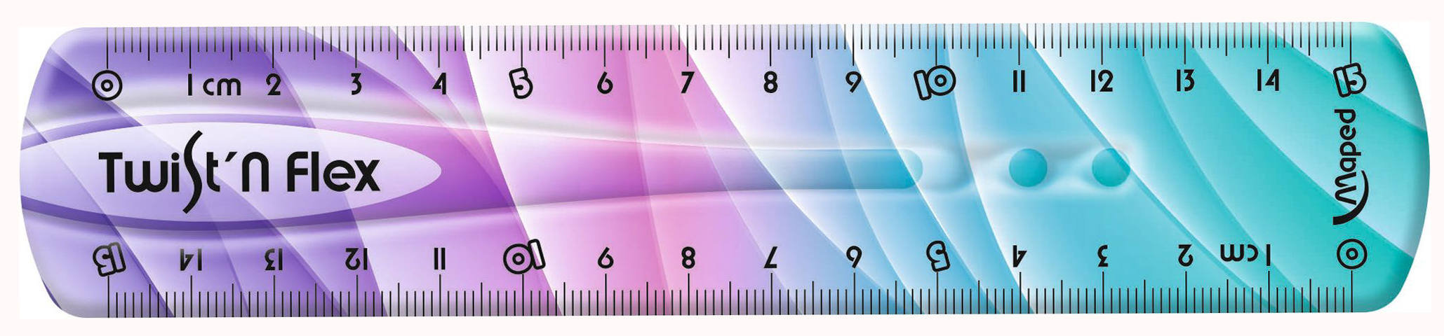 Visuel de référence: règle plate Twist'n Flex DECOR, variante de couleur 4