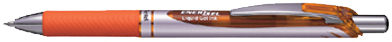 Pentel Stylo roller encre gel Energel BL77, orange