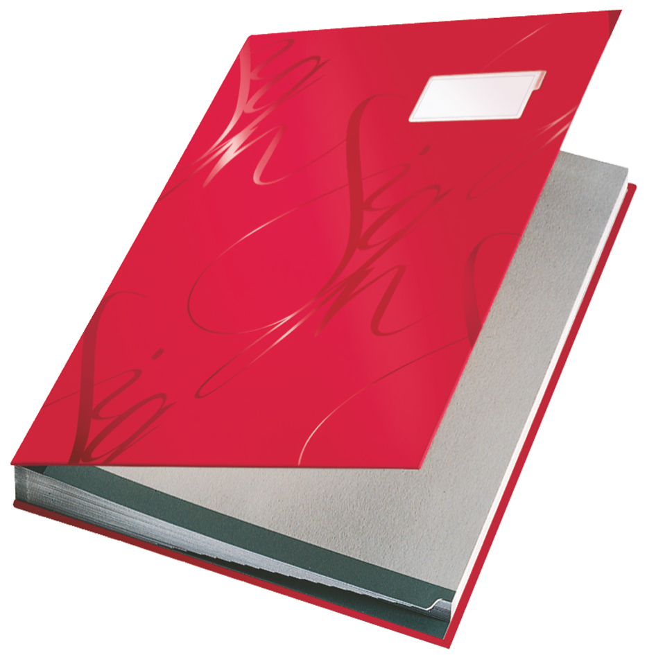 LEITZ Parapheur Design, A4, 18 compartiments, rouge