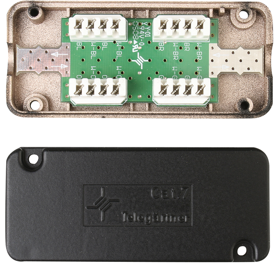 Telegärtner module de connexion Cat.7(ptofond), pour câbles
