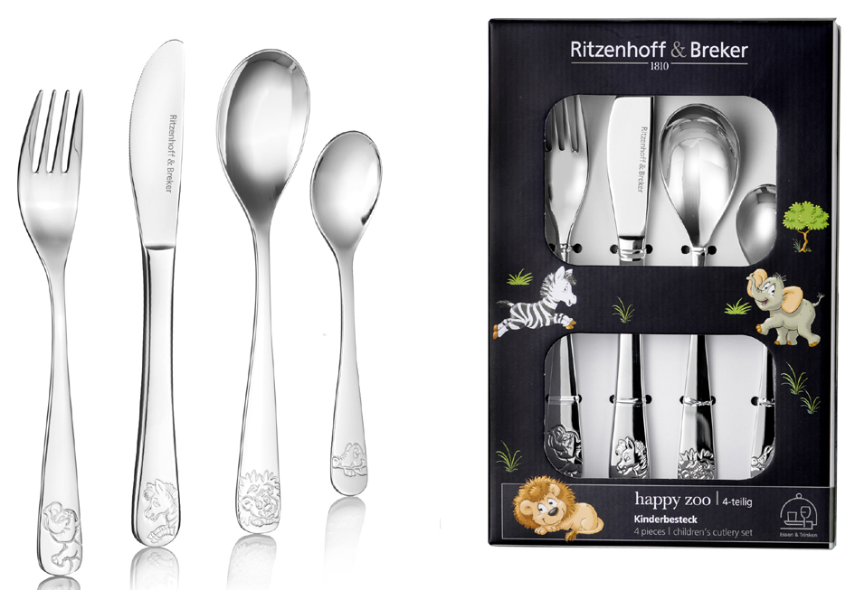 Ritzenhoff & Breker Couverts pour enfants HAPPY ZOO