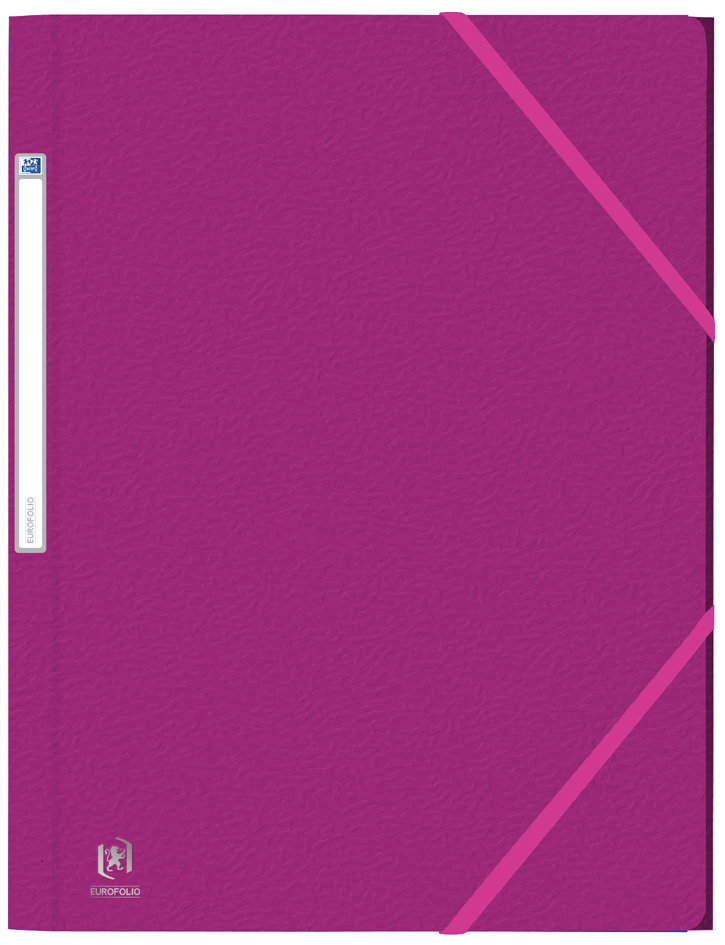 Chemise à élastiques EUROFOLIO, prune