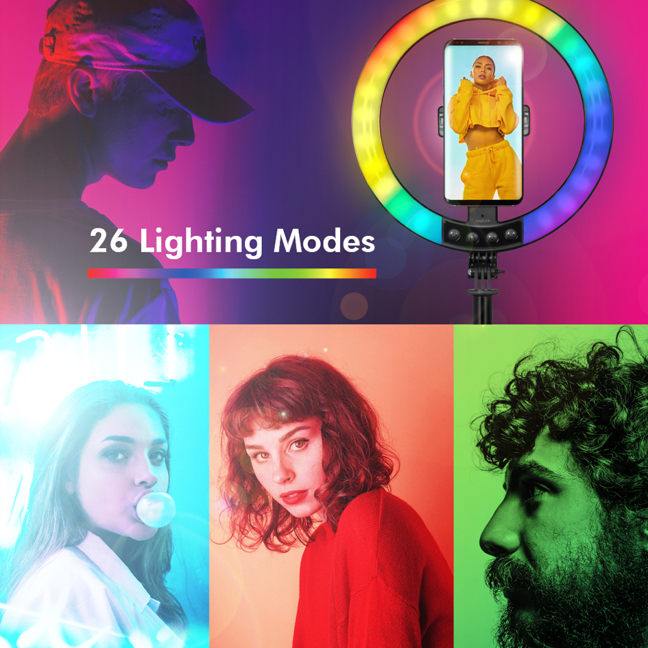 Visuel de référence : 26 modes couleur RVB