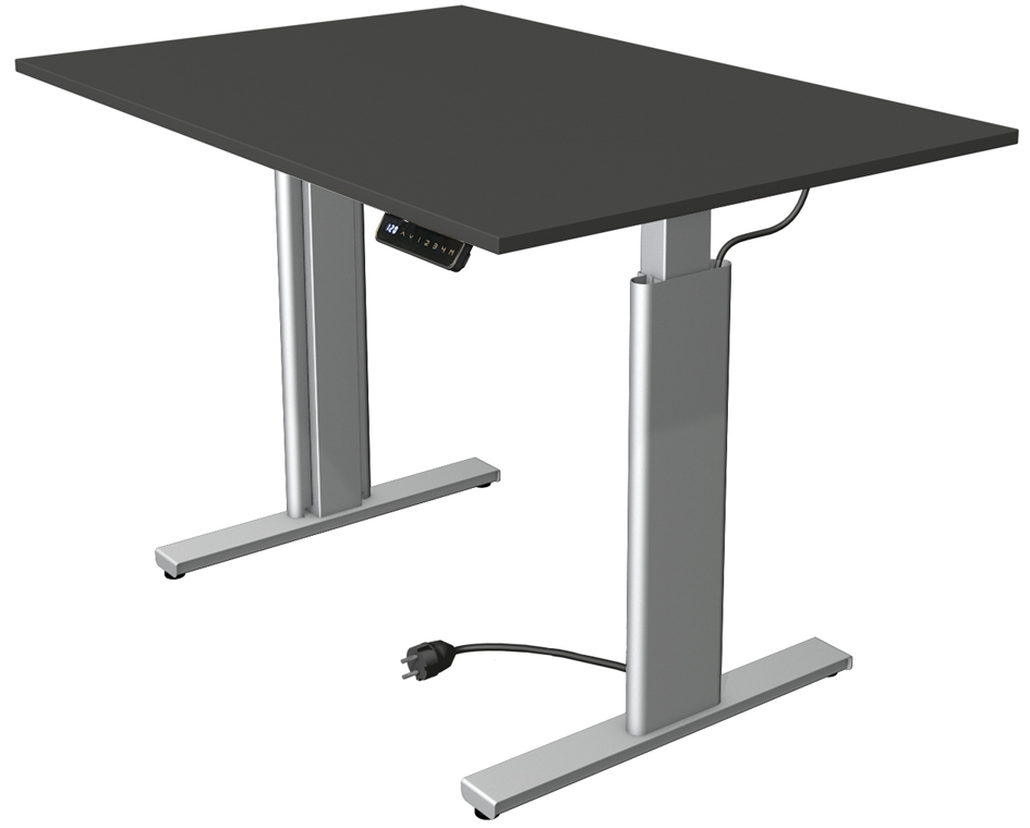 Visuel de référence : Table de bureau assis-debout "Move 3 tube", anthracite