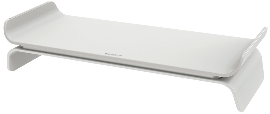 LEITZ Support pour écran Ergo, en plastique, gris clair