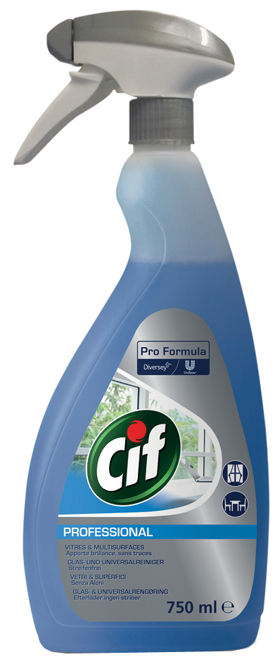 Cif Professional Nettoyant de surfaces 'Verre & Surface'