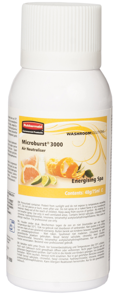 Rubbermaid Désodorisant Aérosol 'Energising Spa', 75 ml