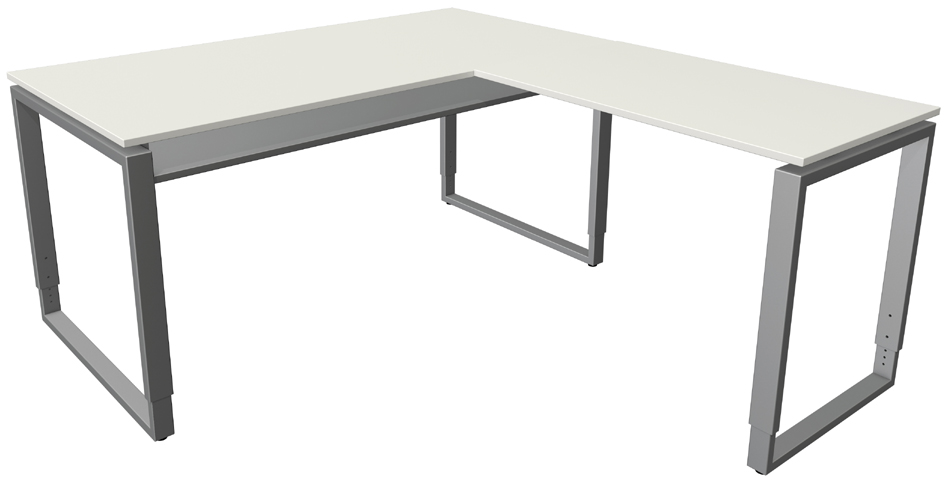 kerkmann Bureau ARCHITEKT avec extension, (L)1.600 mm, blanc