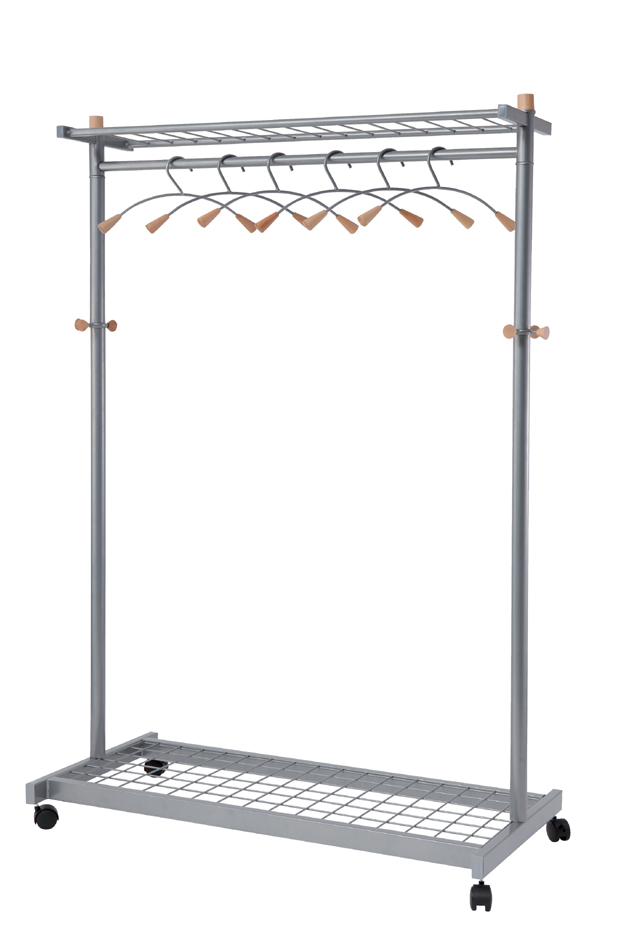 ALBA Vestiaire 'LUX', mobile, (H)1.800 mm, argent
