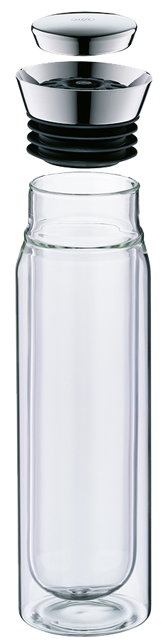 Carafe en verre isotherme FLOWMOTION, démontée