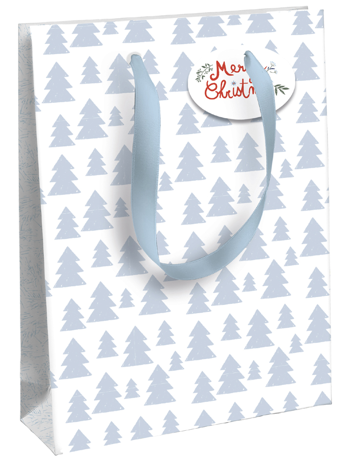 Clairefontaine Sac cadeau de Noël 'Empreintes', large