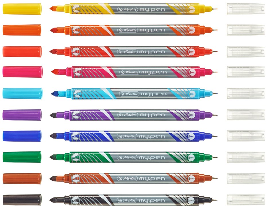Feutre / fineliner my.pen - assortiment de couleurs