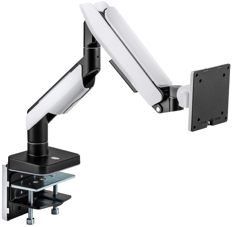 LogiLink Bras support pour écran gaming, noir/blanc
