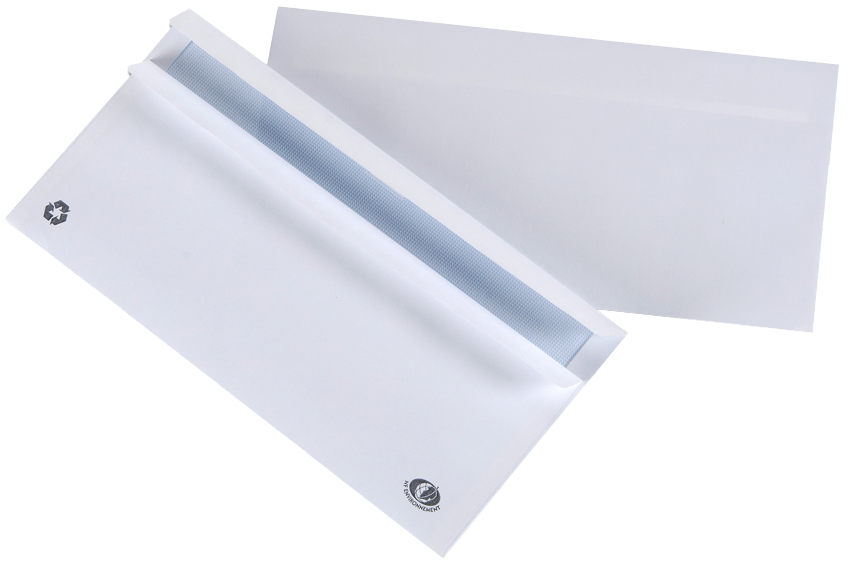 Boîtes enveloppes autocollantes