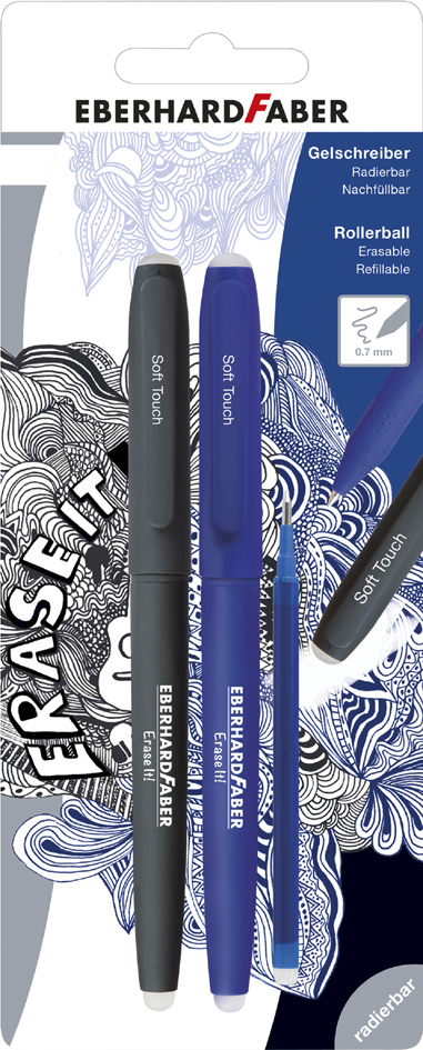 Recharges pour encre gel, effaçable