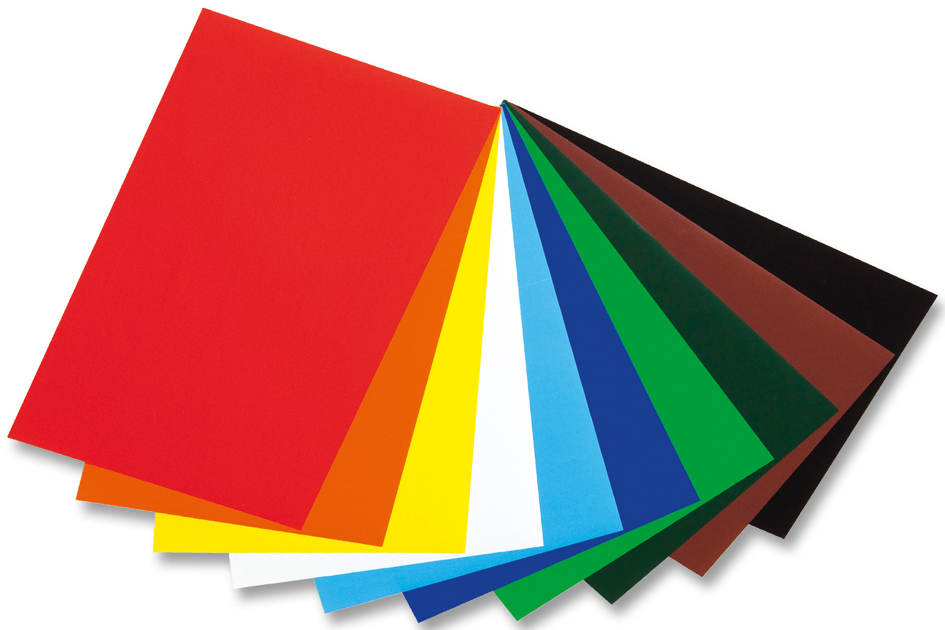 Papiers colorés