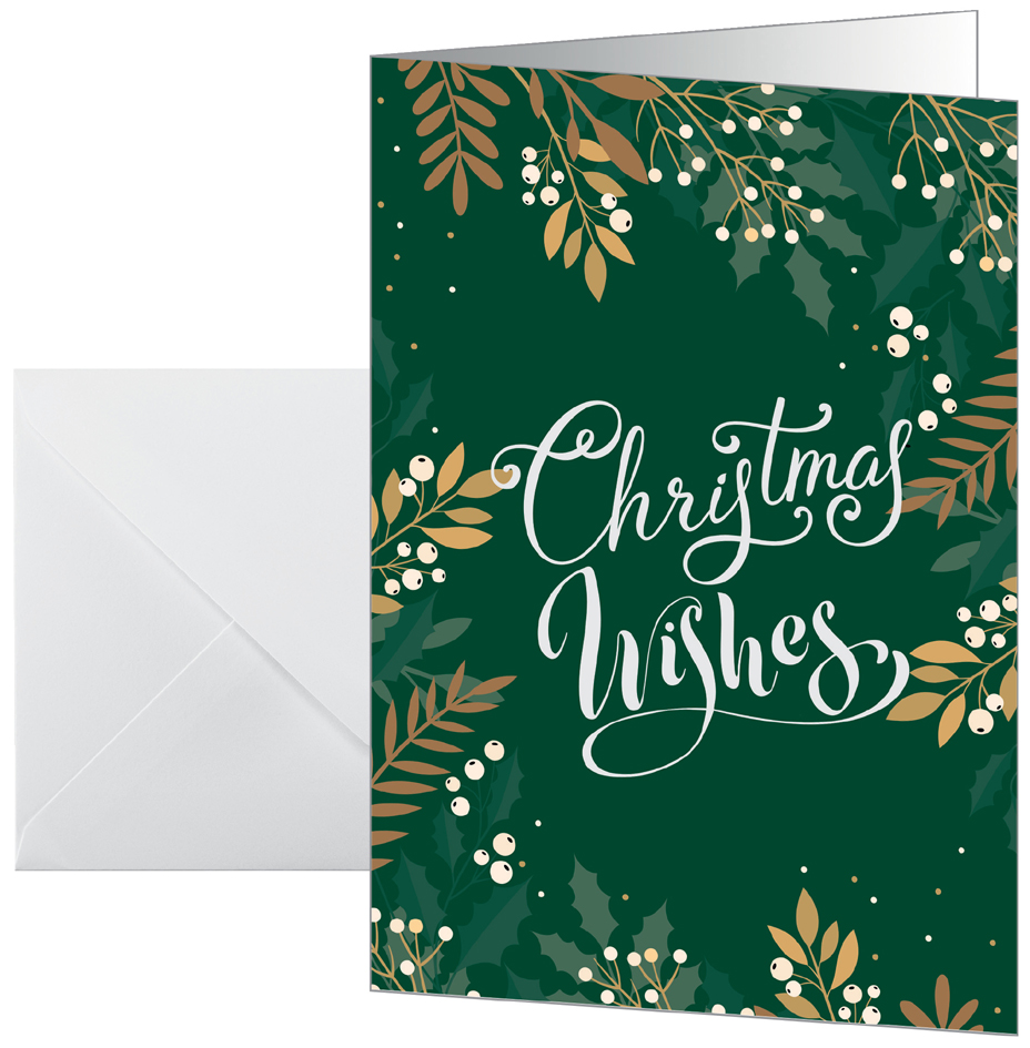 sigel Carte de Noël 'Christmas wishes', A6 portrait